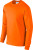 Gildan - Ultra Cotton™ Long Sleeve T- Shirt (Safety Orange)