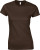 Gildan - Softstyle Ladies´ T- Shirt (Dark Chocolate)