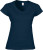 Gildan - Softstyle Ladies´ V-Neck T-Shirt (Navy)