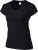 Gildan - Softstyle Ladies´ V-Neck T-Shirt (Black)
