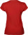 Gildan - Softstyle Ladies´ V-Neck T-Shirt (Red)