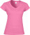 Gildan - Softstyle Ladies´ V-Neck T-Shirt (Azalea)