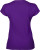 Gildan - Softstyle Ladies´ V-Neck T-Shirt (Purple)