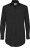 B&C - Poplin Shirt Black Tie Long Sleeve / Men (Black)