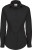 B&C - Poplin Shirt Black Tie Long Sleeve / Women (Black)