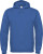 B&C - Sweat ID.003 mit gefütterter Kapuze und Kordelzug (Royal Blue)