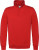 B&C - Sweat ID.004 mit 1/4 Reißverschluss (Red)