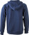 James & Nicholson - Men's Hooded Jacket (Navy)