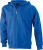 James & Nicholson - Men's Hooded Jacket (Royal)