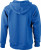 James & Nicholson - Men's Hooded Jacket (Royal)