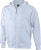 James & Nicholson - Men's Hooded Jacket (White)