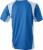 James & Nicholson - Men´s Running-T-306 (Royal/White)