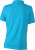 James & Nicholson - Ladies´ Elastic Polo (Aqua/White)