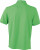 James & Nicholson - Men´s Elastic Polo (Lime Green/White)