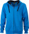 James & Nicholson - Men´s Hooded Jacket (Cobalt/Navy)