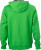 James & Nicholson - Men´s Hooded Jacket (Green/Carbon)