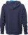 James & Nicholson - Men´s Hooded Jacket (Navy/Cobalt)