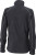 James & Nicholson - Ladies´ Structure Fleece Jacket (Black/Carbon)