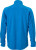 James & Nicholson - Men´s Structure Fleece Jacket (Aqua/Navy)