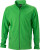 James & Nicholson - Men´s Structure Fleece Jacket (Green/Dark Green)