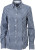 James & Nicholson - Ladies' Checked Blouse (navy/white)