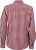 James & Nicholson - Ladies' Checked Blouse (bordeaux/white)