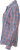 James & Nicholson - Ladies' Checked Blouse (dark-orange/blue-orange-white)