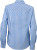 James & Nicholson - Ladies' Checked Blouse (glacier-blue/white)