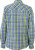 James & Nicholson - Ladies' Checked Blouse (royal/blue-green-white)