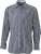 James & Nicholson - Men's Checked Shirt (black/white)