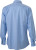 James & Nicholson - Men's Plain Shirt (light-blue/navy-white)