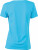 James & Nicholson - Ladies' Stretch Round-T (Turquoise)