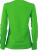 James & Nicholson - Ladies' Stretch Shirt Long-Sleeved (Lime Green)