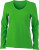 James & Nicholson - Ladies' Stretch Shirt Long-Sleeved (Lime Green)