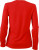 James & Nicholson - Ladies' Stretch Shirt Long-Sleeved (Red)