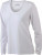 James & Nicholson - Ladies' Stretch Shirt Long-Sleeved (White)