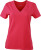 James & Nicholson - Ladies' Stretch V-T (Pink)