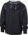 James & Nicholson - Men´s Lifestyle Hoody (Black/Grey Heather)