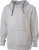 James & Nicholson - Men´s Lifestyle Hoody (Off-White/Grey Heather)