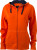 James & Nicholson - Ladies´ Lifestyle Zip-Hoody (Dark Orange/Navy)