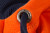 James & Nicholson - Ladies´ Lifestyle Zip-Hoody (Dark Orange/Navy)