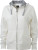 James & Nicholson - Ladies´ Lifestyle Zip-Hoody (Off-White/Grey Heather)