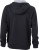 James & Nicholson - Men´s Lifestyle Zip-Hoody (Black/Grey Heather)