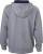 James & Nicholson - Men´s Lifestyle Zip-Hoody (Grey-Melange/Navy)