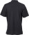 James & Nicholson - Men´s Plain Polo (Black/Black/White)