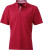 James & Nicholson - Men´s Plain Polo (Purple/Purple/White)