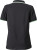 James & Nicholson - Ladies´ Coldblack® Polo (Black/White/Lime Green)