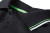 James & Nicholson - Ladies´ Coldblack® Polo (Black/White/Lime Green)