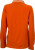 James & Nicholson - Ladies' Polo Long-Sleeved (dark-orange/off-white)
