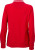 James & Nicholson - Ladies' Polo Long-Sleeved (red/off-white)